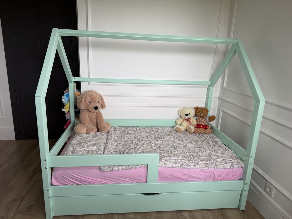 Luletto Łóżko domek Barierra Plus (wersja z szufladą)