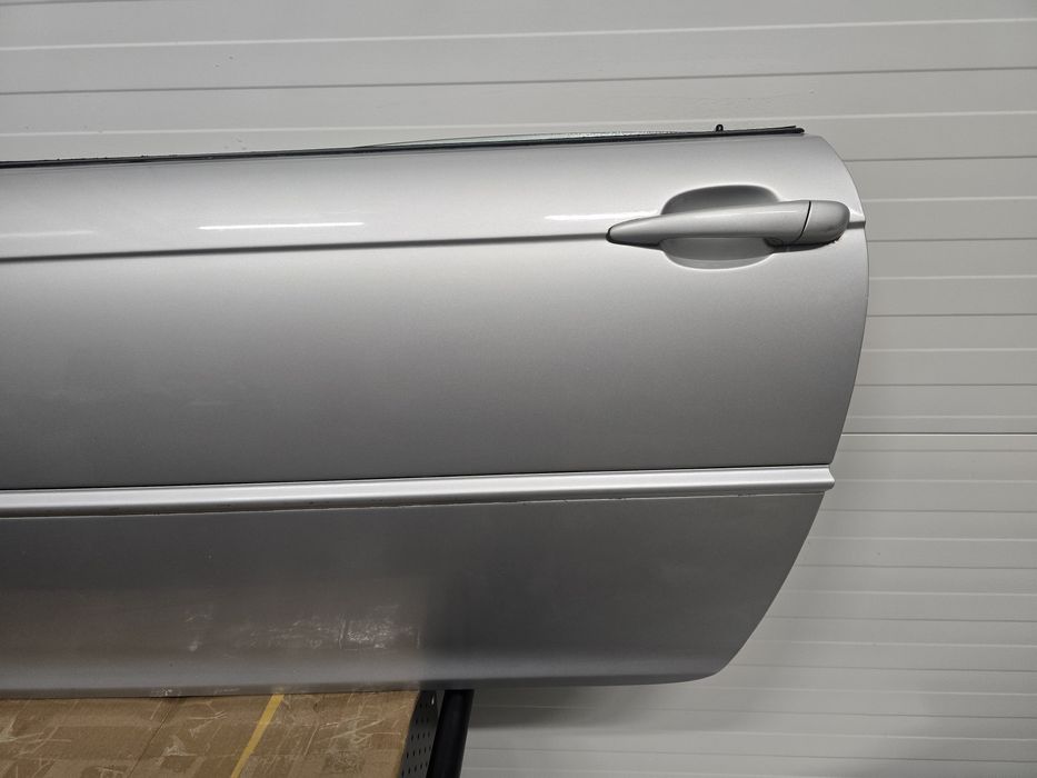 Bmw e46 coupe cabriolet drzwi lewe titansilber metallic