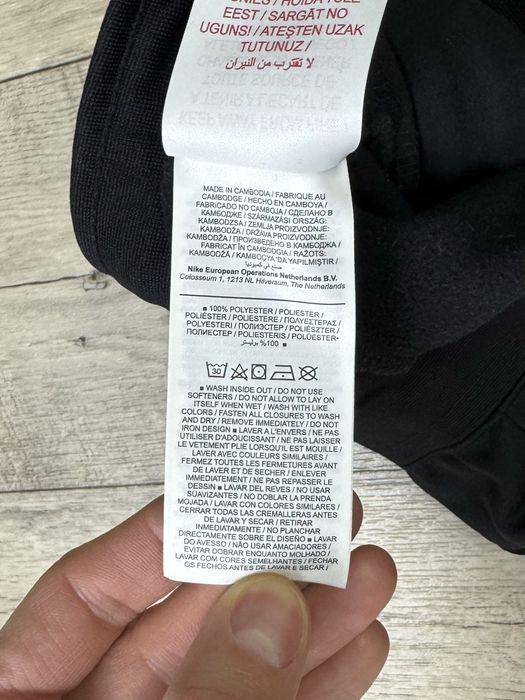 Nike Air Max штаны 158-170 см подростковые спортивные на манжетах