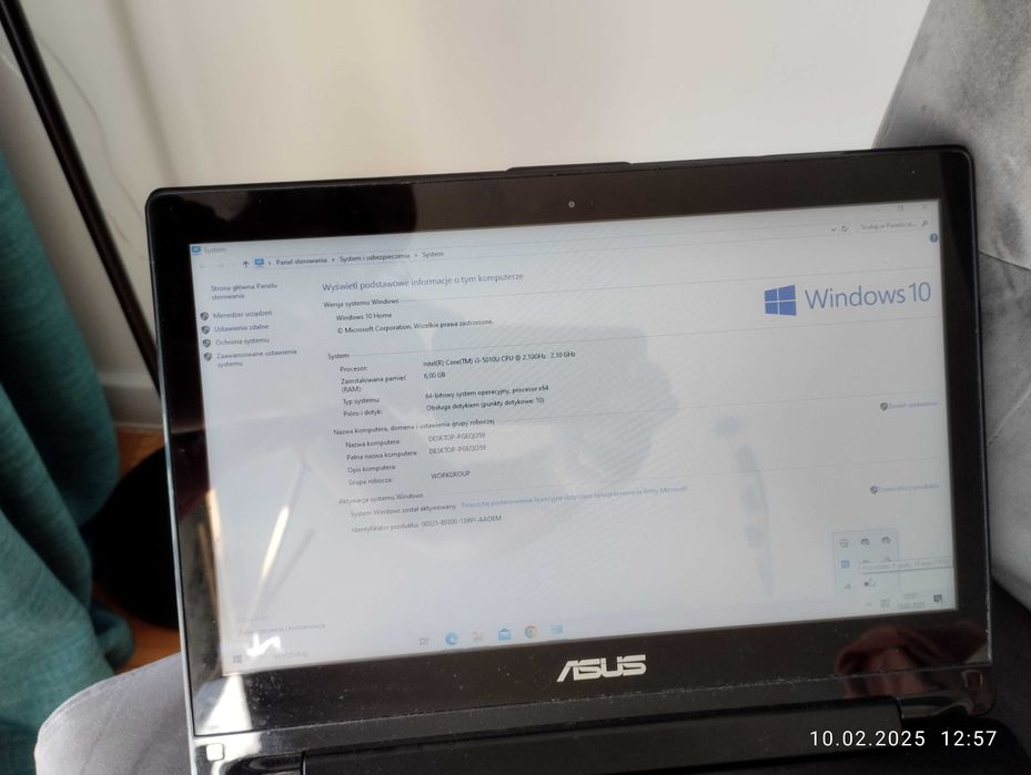 Laptop Asus Q302L dotykowy ekran SSd 540Gb i3.  6Gb RAM