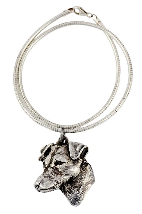 Jack Russell Terrier naszyjnik na lince Art-Dog