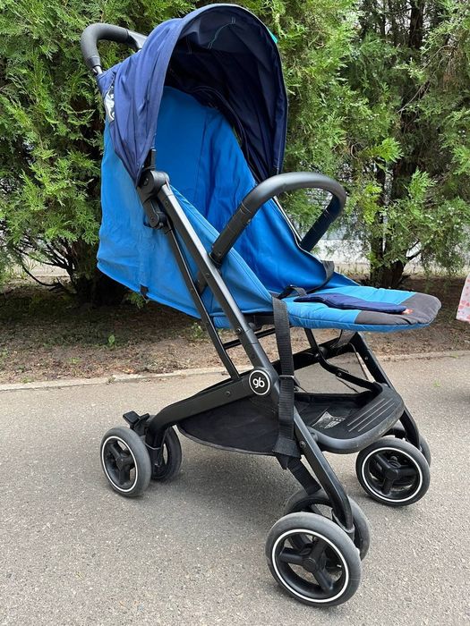 Візочок коляска Qbit + , синя