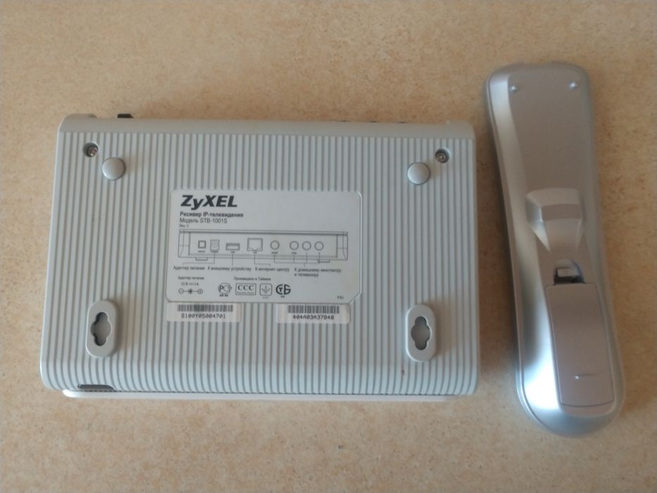 IPTV Приставка. Ресивер IP телевидения Zyxel STB-1001S.