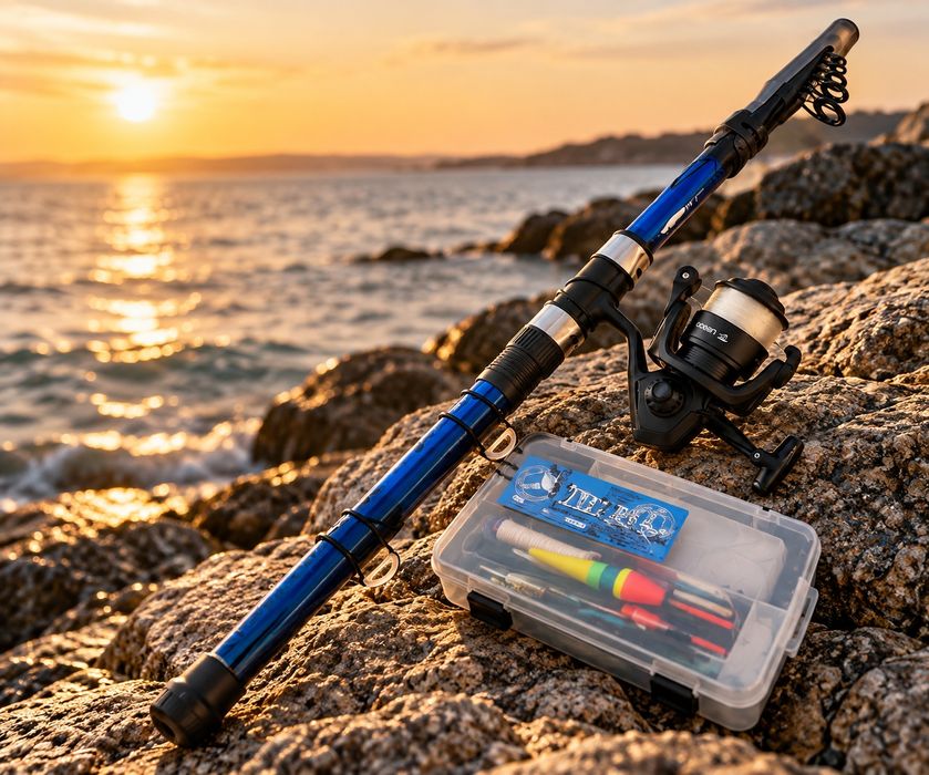 Conjunto Pesca Caperlan IL Fish Sea 350 – Novo/Nunca Usado