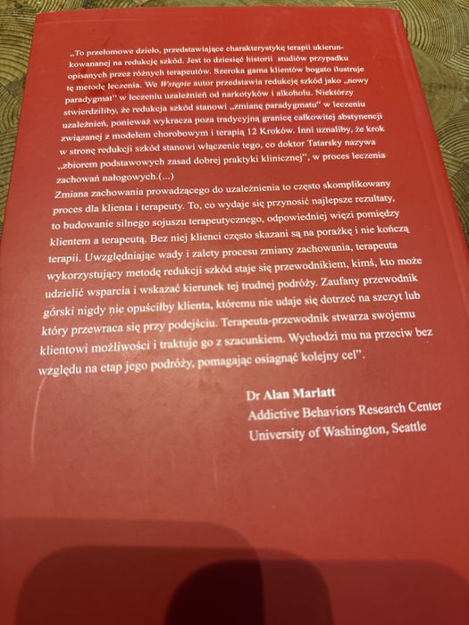 Redukcja szkód w psychoterapii