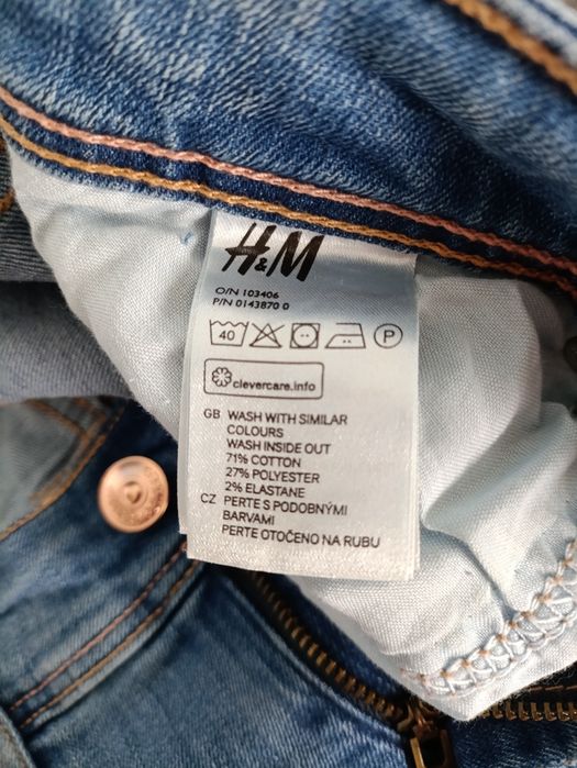 Spodnie jeansy H&M r. 32 XXS