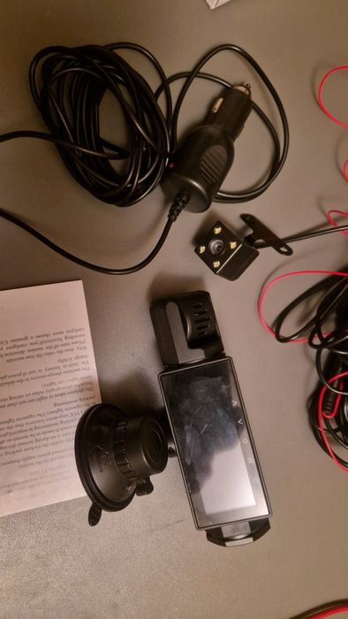 Rejestrator jazdy HD 3kamery, nowy