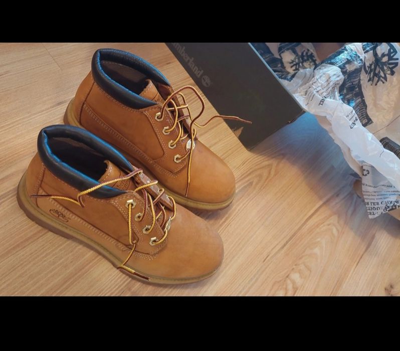Buty Timberland za kostkę rozmiar 38,5 skóra naturalna Waterproof