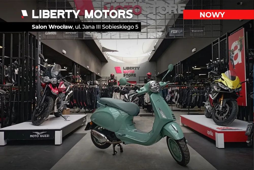 Vespa Primavera 125 80th // MY2026 / Liberty Motors Wrocław