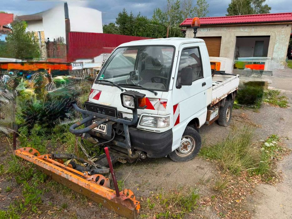 Piaggio porter-pfau solarka+pług 29tys km