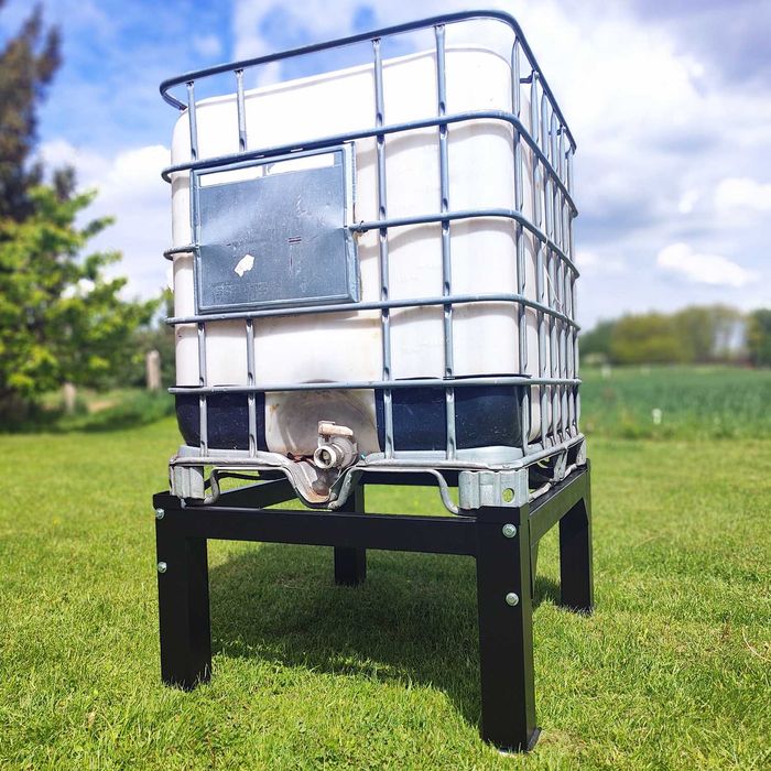 Metalowa podstawa pod zbiornik Mauzer | Stojak pod IBC 1000l Stelaż