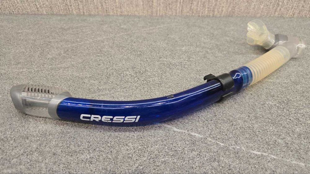 Трубка Cressi Италия поплавковая для подводной охоты и дайвинга