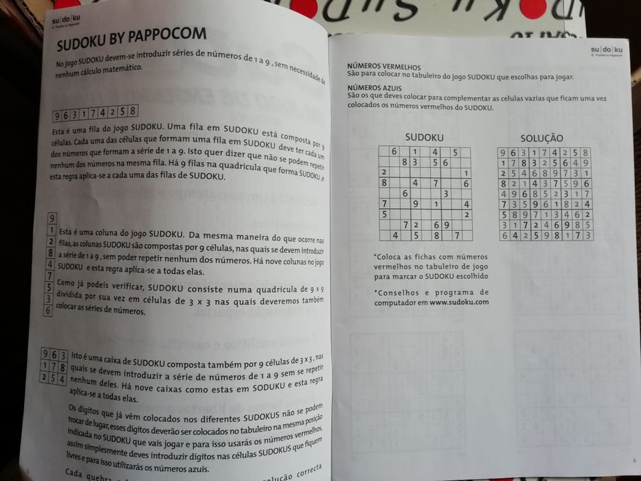Sudoku jogo de engenho e lógica