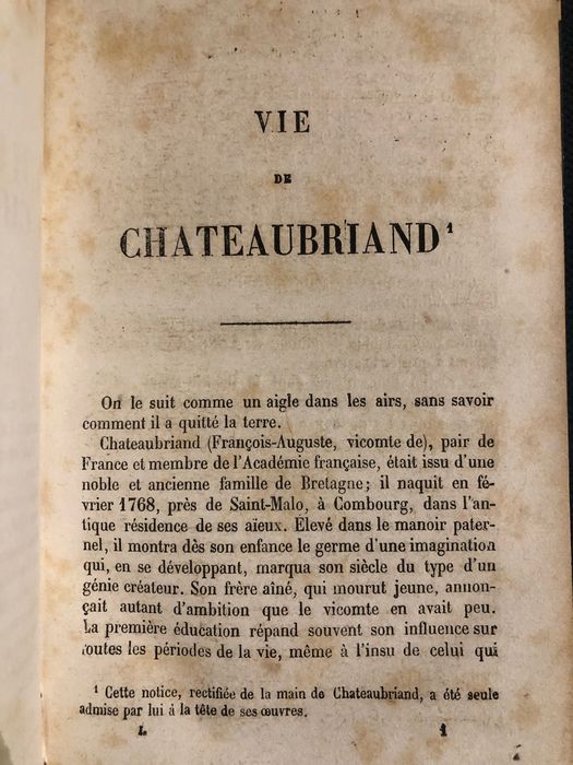 Chateaubriand - Génie du Christianisme (1857)