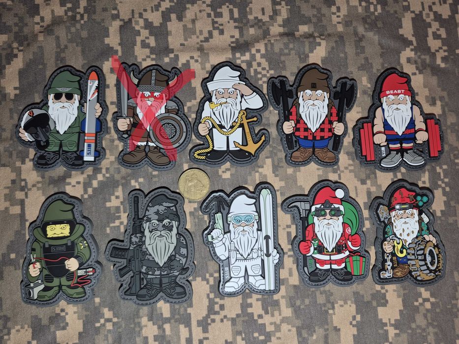 5.11 Патчи Blind Pack Mystery Aliens/Wild One/Gnome