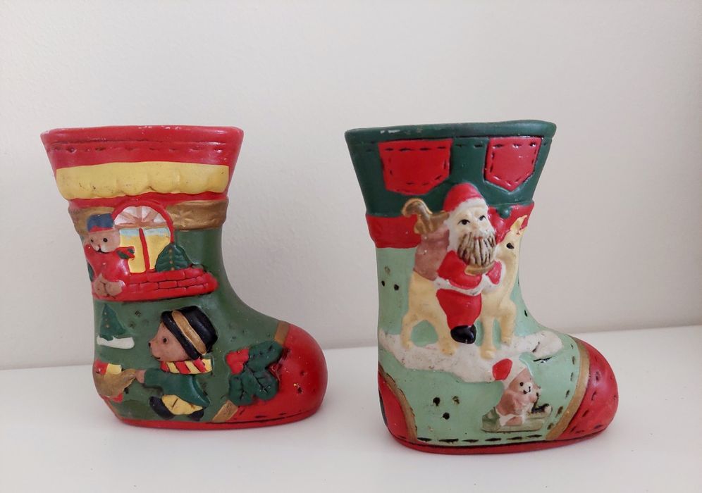 Biały aniołek świąteczny