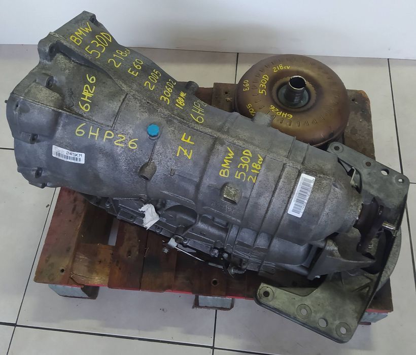 BMW 530D caixa automatica 6HP26 E60 / E61 M57 306D2 218cv ZF 6HP26