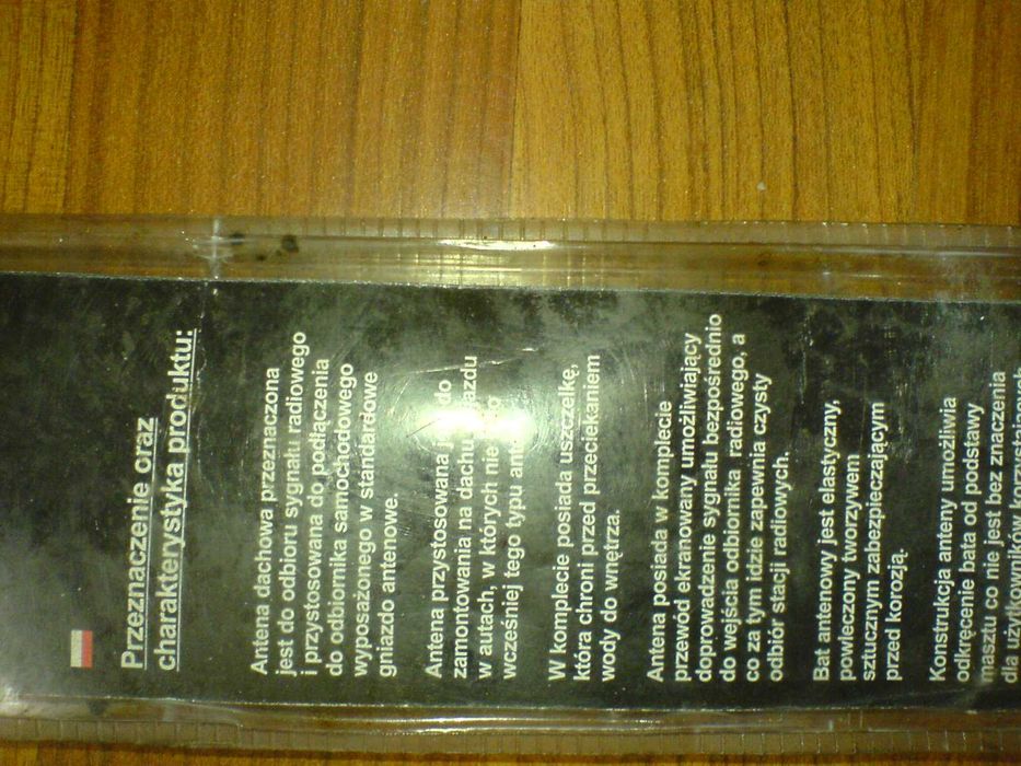 Antena Samochodowa Dachowa zestaw do montażu NOWA NIEUŻYWAN OPAKOWANIE