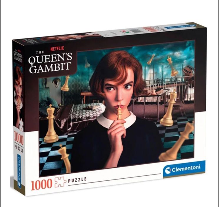 Пазли 1000,  Clementoni Нетфлікс - Ферзевий гамбіт / Netflix. Queen's