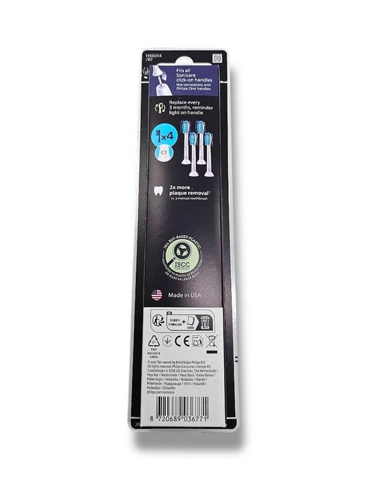 Końcówki do szczoteczki PHILIPS Sonicare C1 HX6014/87 | Nowe!