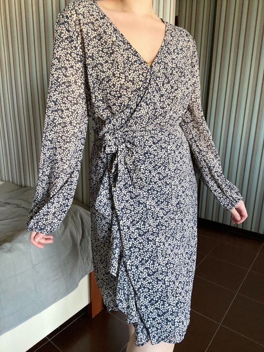 сукня міні на запах