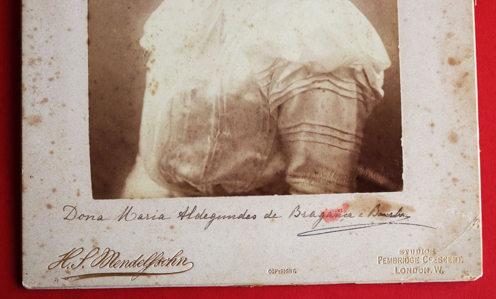 D Aldegundes Bragança filha Rei D Miguel regente D Duarte Nuno