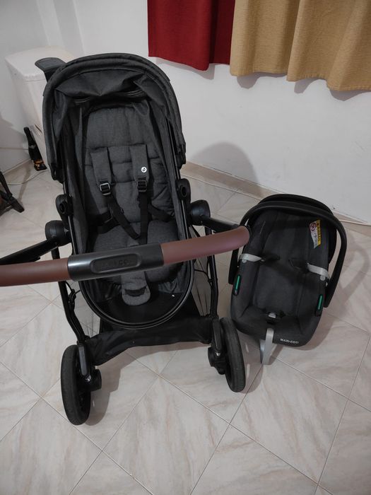 Conjunto Maxicosi zelia S + berço + colchao