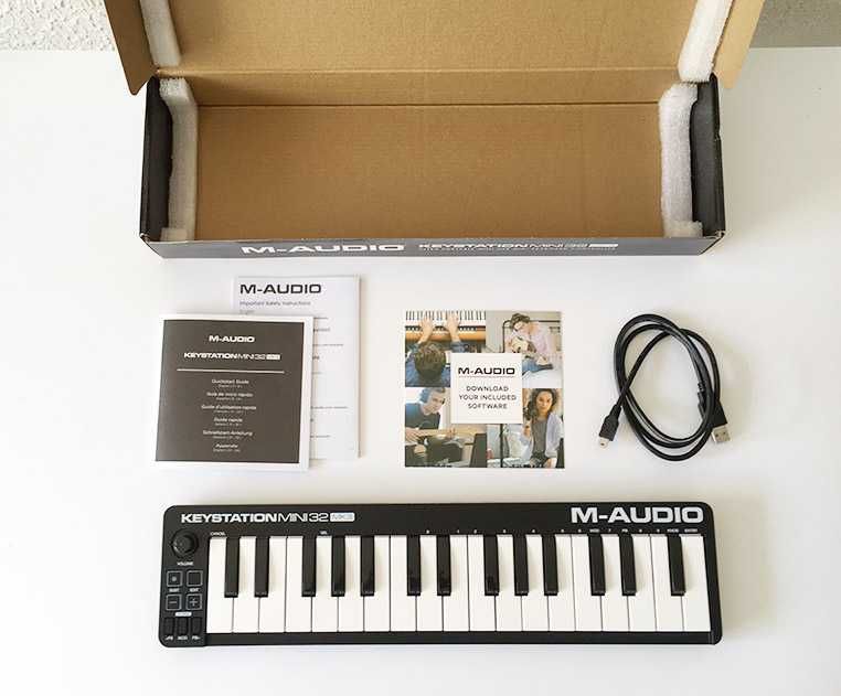 Teclado MIDI m-audio Keystation mini32