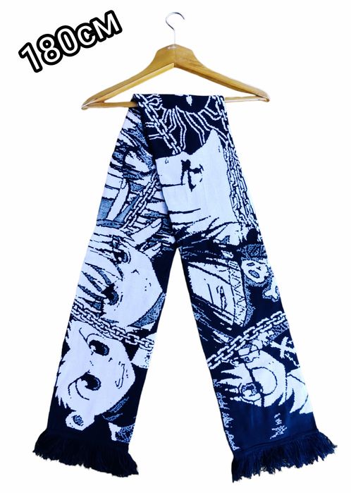 Шарф 180см з картинками аніме hanter X hanter