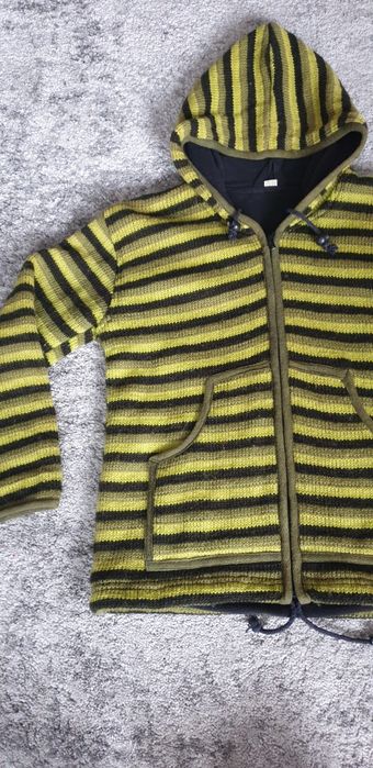 Bluza kurtka polar sweter nepal indie boho hipi