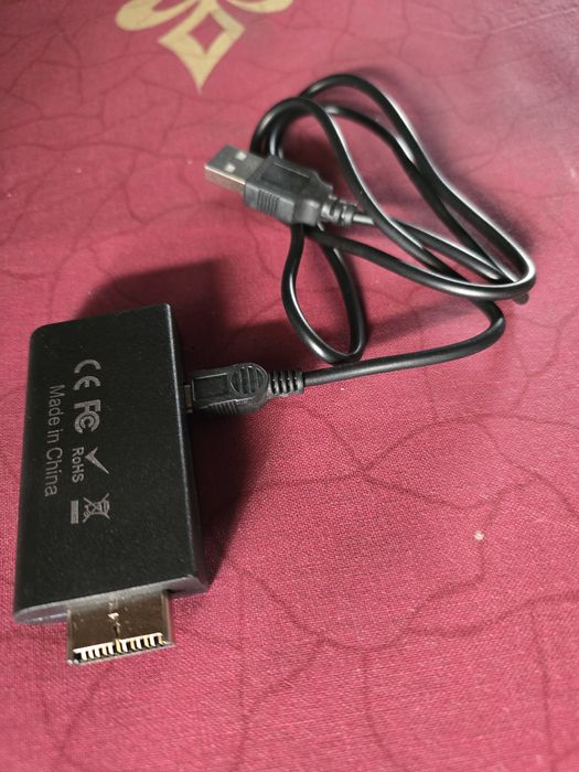 Adaptador para ligar consola playstation 2 / ps2 a televisao com hmdi