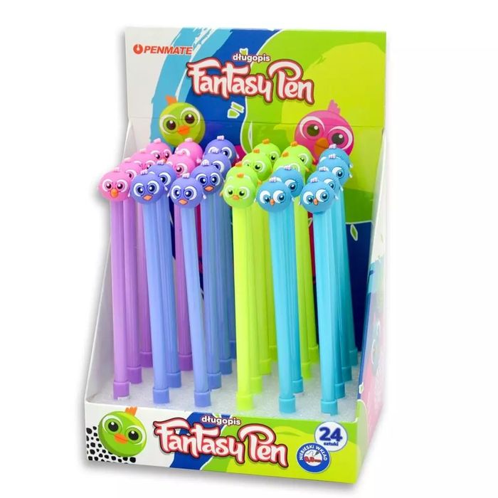 Długopis Fantazyjny Ptaszyna (24szt) PENMATE. Penmate