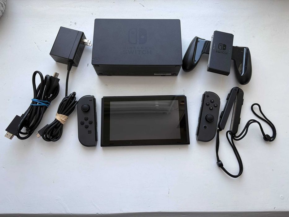 Nintendo switch XAW gray нінтендо світч сірий