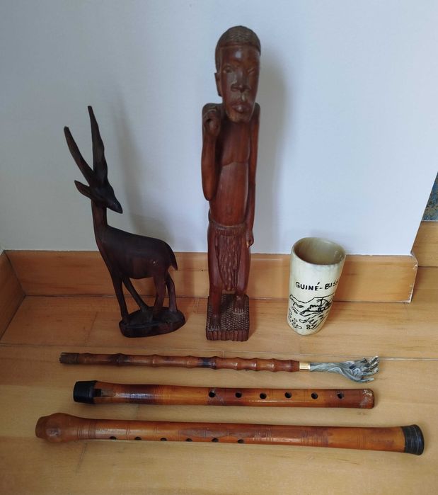 Lote de Velharias - Artesanato Africano