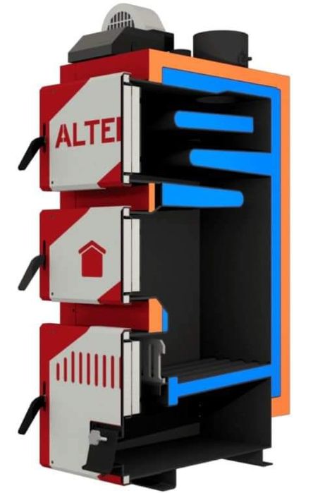 ‼️Котел АЛЬТЕП Тривалого Горіня.Твердопаливний Котел ALTEP