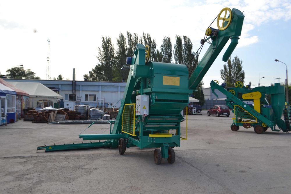 Очисник вороху  ОВС-25У зциклоном і збільшеним вивантаженням ОВС-25.