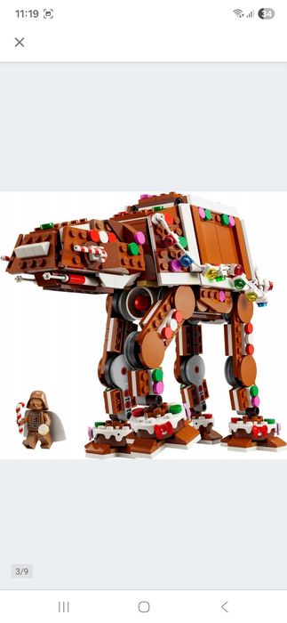 LEGO 40806 Star Wars - Piernikowa maszyna krocząca AT-AT