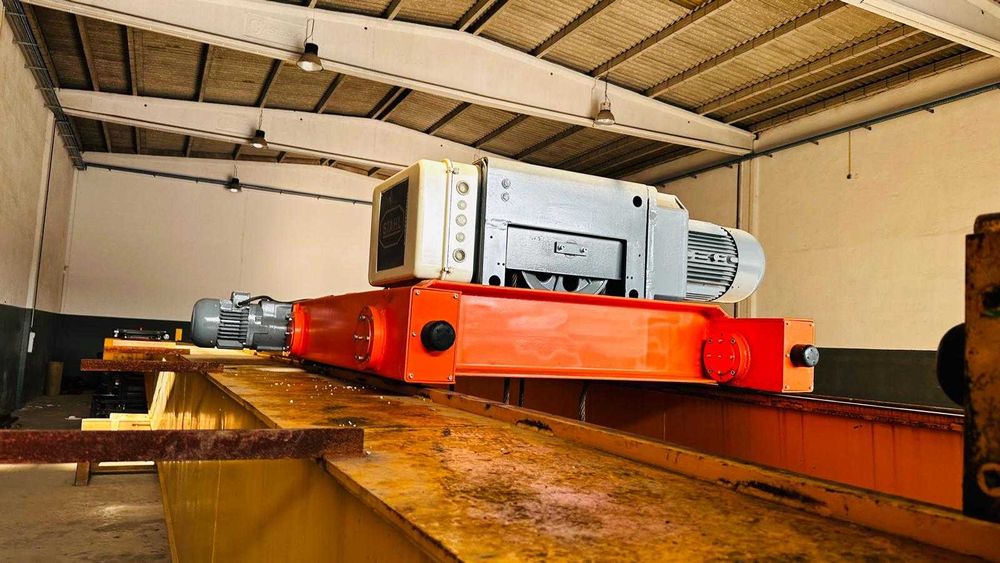 Ponte rolante 25 Toneladas Stahl Bi-viga com cerca de 16 metros