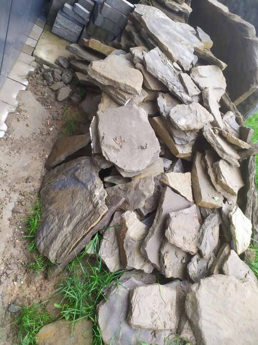 Kamienie duże ozdobne piękna struktura