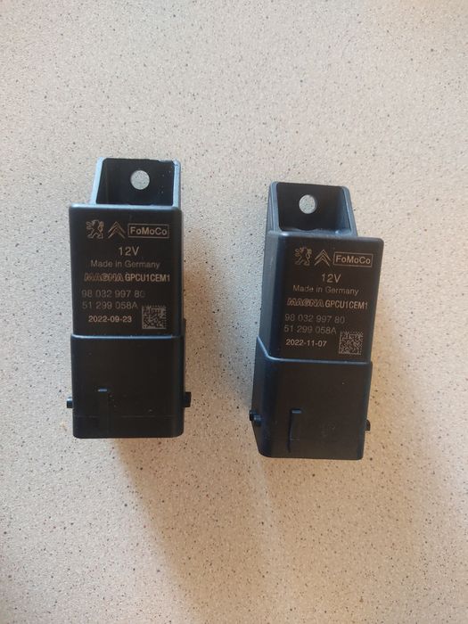 Реле свічок розжарювання накалу Citroen Peugeot Fiat Lancia Ford