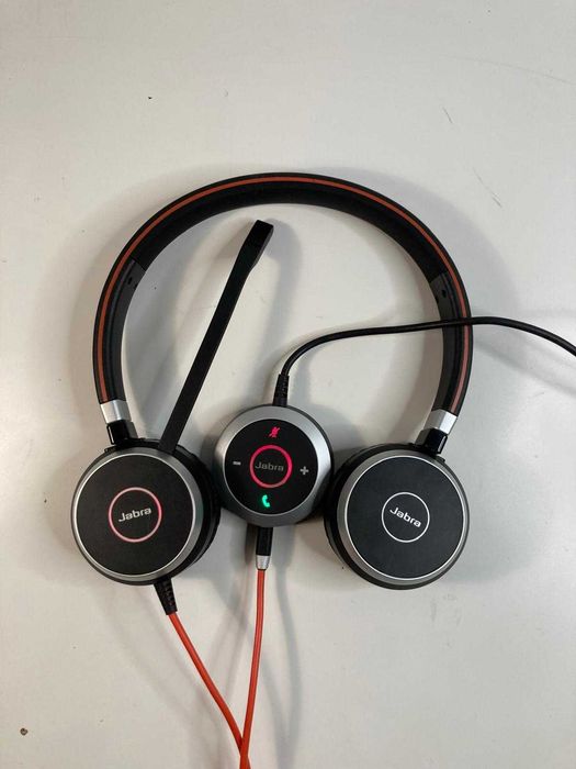 Jabra Evolve 40 MS Duo | Stan idealny | USB + Jack 3.5mm