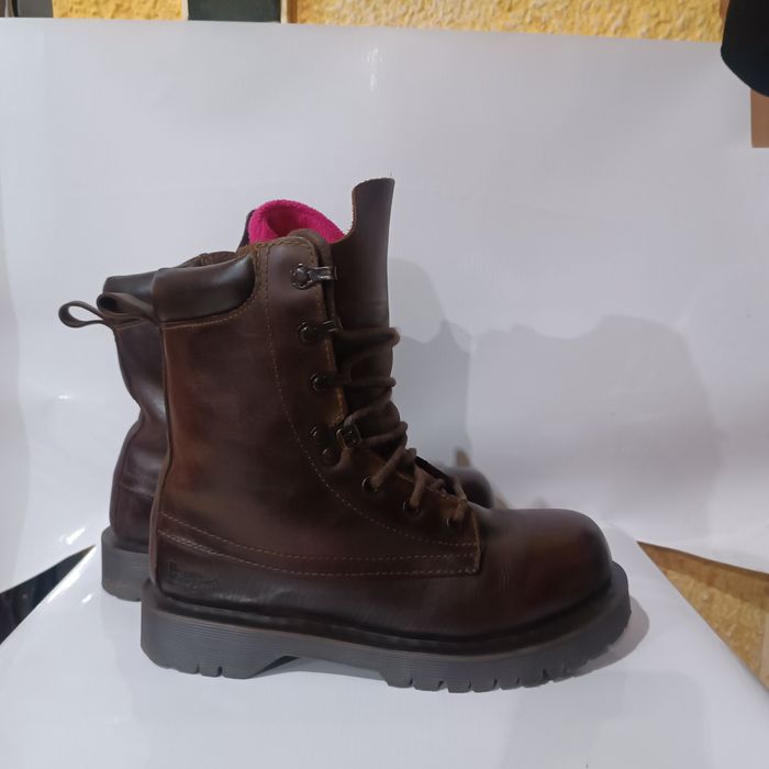 Dr. Martens Warner roz,38/unisex/Skórzane Buty Wysokie (Brązowe)