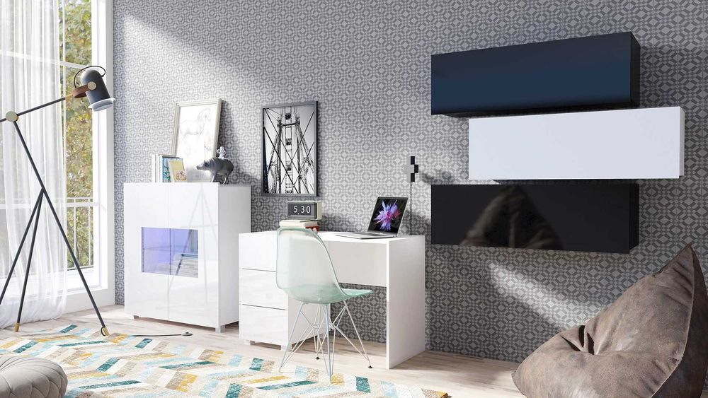 Biurko 110x50x77 Nowe (połysk 3 kolory)