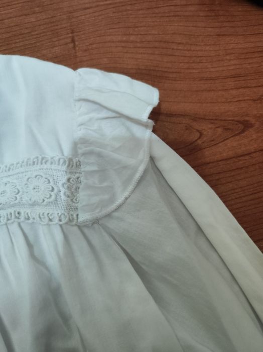 Blusa branca de menina da Modalfa
