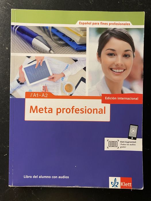 Meta Profesional A1-A2 - j. hiszpanski - Podręcznik + Ćwiczenia + CD + notatki!