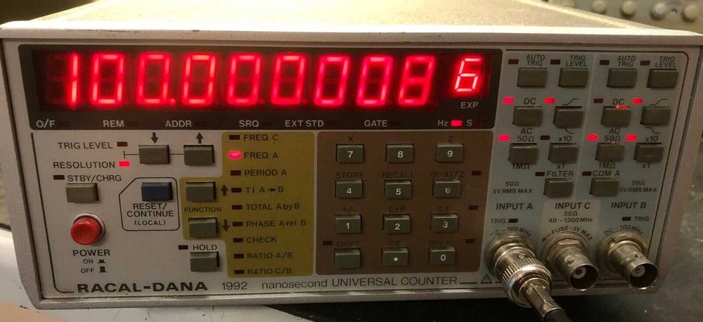 Frequencimetro Racal 1992 1.3Ghz