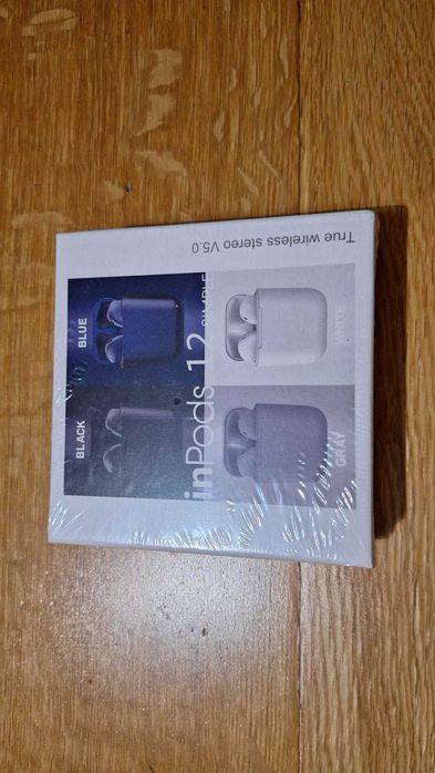 Auscultadores Bluetooth 5.0 Sem Fios novinhos na embalagem.