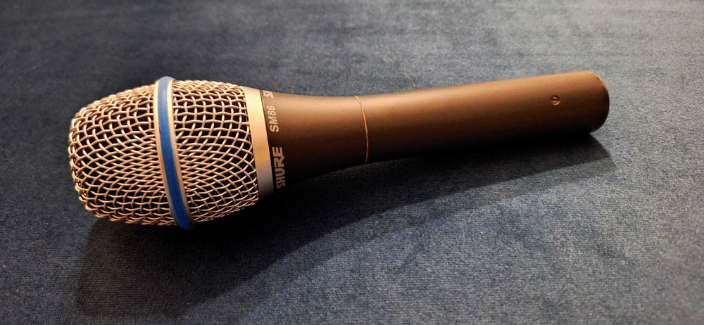 Mikrofon pojemnościowy Shure SM86 | 1 właściciel | Komplet | Stan bdb