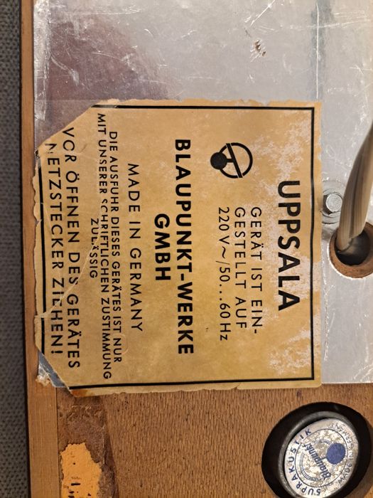 Rádio vintage Blaupunkt  Uppsala