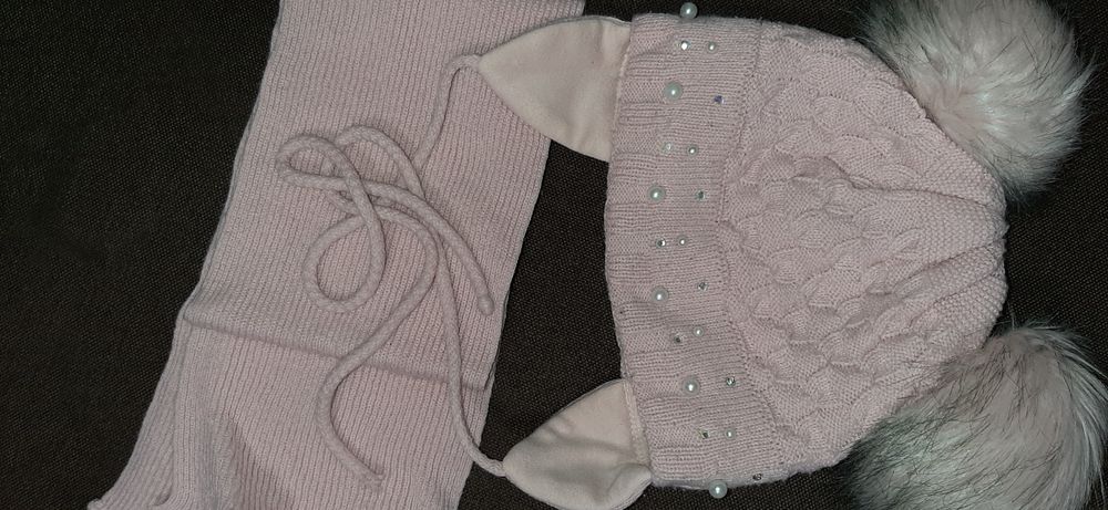 Зимова шапка і шарф